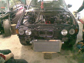 BMW E34 Turbo Construction