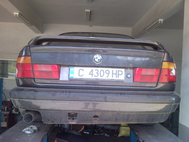 BMW M5 Turbo Exhaust