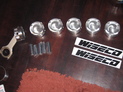 BMW MPower Forged Pistons Rods Pyramid Rings