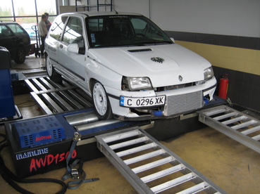 Renault Clio 1.8 16v Turbo Dyno Test